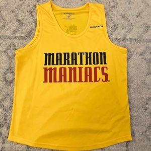 Pre-owned. Brooks Marathon Maniacs Racing Singlet. Women’s Size Medium.